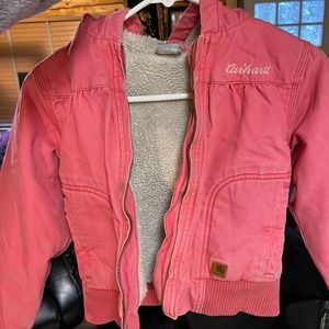 Carhartt girl sherpa lined jacket